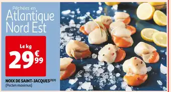 Auchan Supermarché Noix de saint-jacques offre