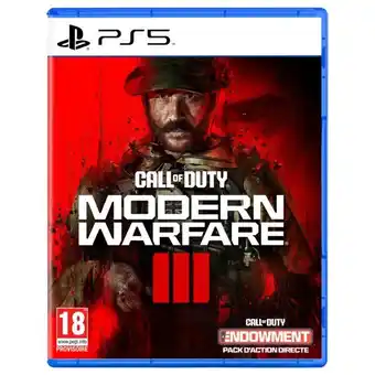 Auchan Le jeu call of duty : modern warfare iii sur ps5 offre