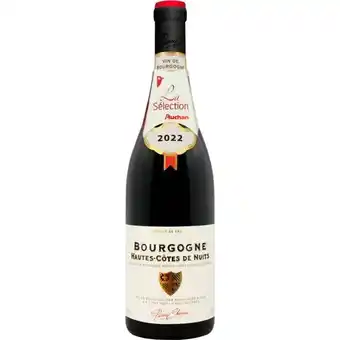 Auchan Bourgogne aop hautes côtes de nuits 2022 offre