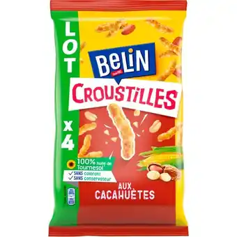 Auchan Biscuits apéritifs aux cacahuètes croustilles belin offre