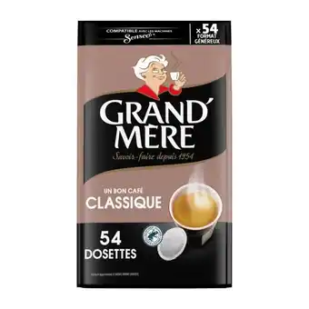 Auchan Dosettes de café classique grand mere offre