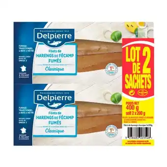 Auchan Filets de harengs fumés delpierre offre