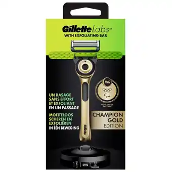 Auchan Rasoir champion gold gillette labs offre