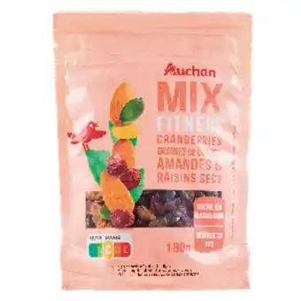 Auchan Mix de fruits secs fitness auchan offre