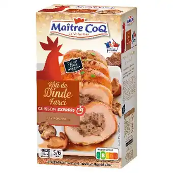 Auchan Rôti de dinde maître coq offre