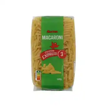 Auchan Macaroni cuisson rapide auchan offre