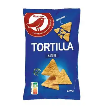 Auchan Tortillas chips nature auchan offre
