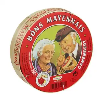 Auchan Camembert bons mayennais offre