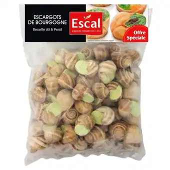 Auchan Escargots de bourgogne surgelés escal offre
