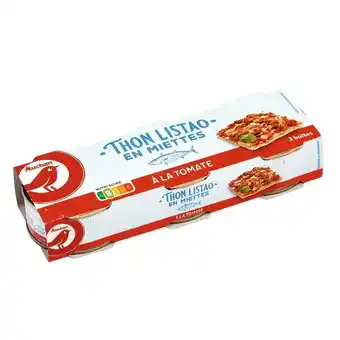 Auchan Miettes de thon tomate auchan offre