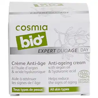 Auchan Crèmes anti-âge cosmia bio offre