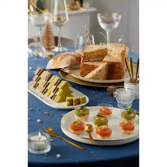 Auchan 3 bûches de canapés sapin offre