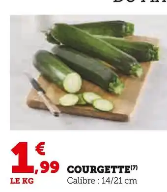 U Express Courgette offre