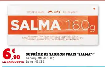 U Express Salma suprême de saumon frais offre