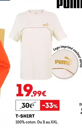 Sport 2000 Puma t-shirt offre
