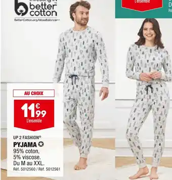 ALDI Up 2 fashion pyjama offre