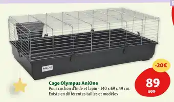 Maxi Zoo Anione cage olympus anione offre