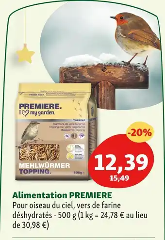 Maxi Zoo Premiere alimentation premiere offre