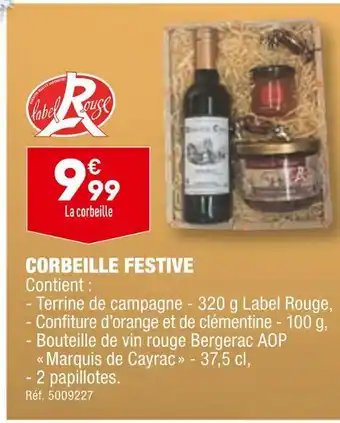 ALDI Corbeille festive offre