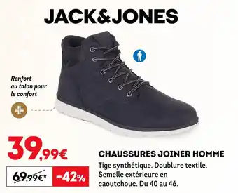 Sport 2000 Jack & jones chaussures joiner homme offre