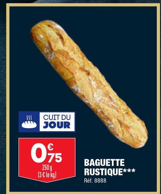 Promo Rustique baguette chez ALDI