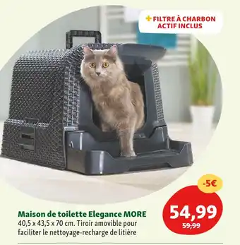 Maxi Zoo More maison de toilette elegance offre