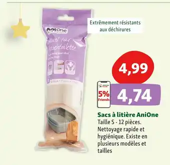 Maxi Zoo Anione sacs à litière offre