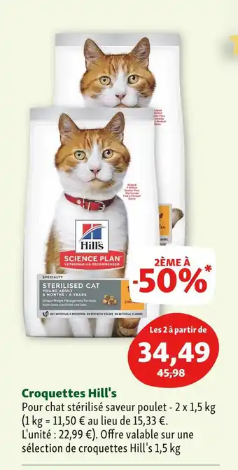 Maxi Zoo Hill's croquettes offre