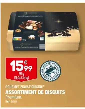 ALDI Gourmet finest cuisine assortiment de biscuits offre