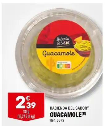 ALDI Hacienda del sabor guacamole offre