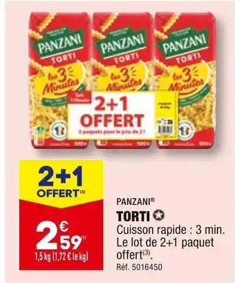 ALDI Panzani torti offre