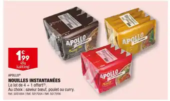 ALDI Apollo nouilles instantanées offre