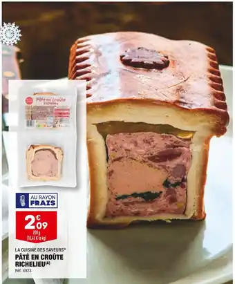 ALDI La cuisine des saveurs pâté en croûte richelieu offre