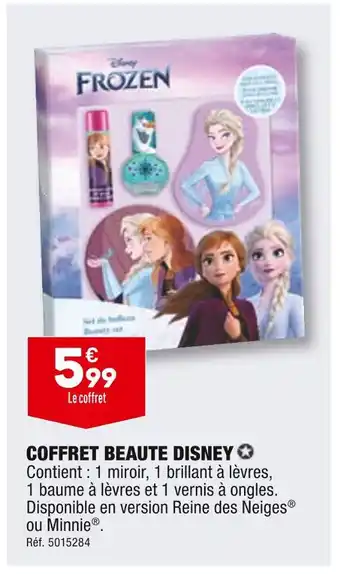 ALDI Disney coffret beaute offre