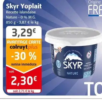 Colruyt Yoplait skyr offre