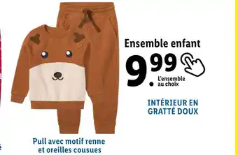 Lidl Lupilu ensemble enfant offre