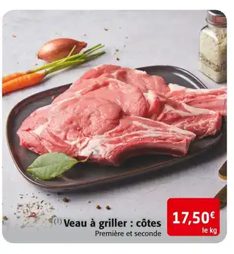 Colruyt Veau à griller : côtes offre