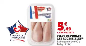 U Express Le gaulois filet de poulet les accessibles offre