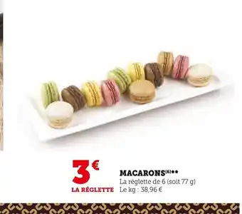 U Express Macarons offre