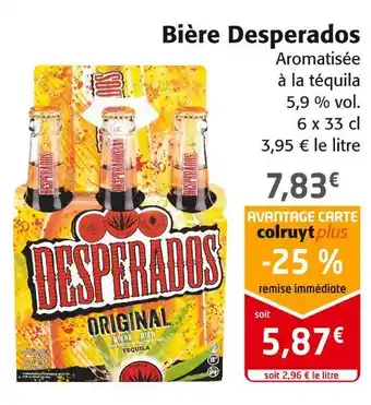 Colruyt Desperados bière offre
