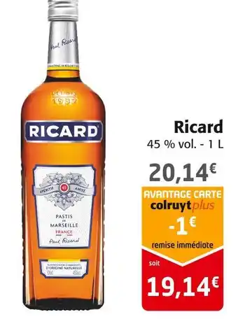 Colruyt Ricard ricard offre