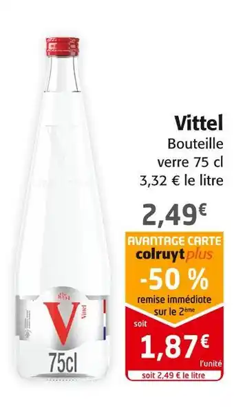 Colruyt Vittel vittel offre
