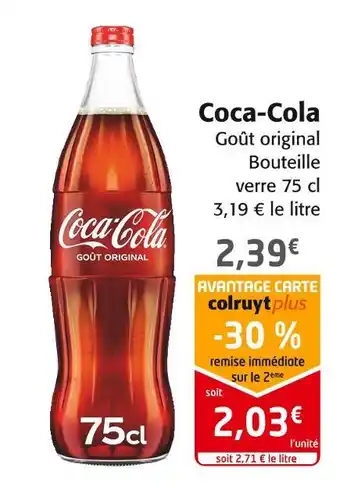 Colruyt Coca-cola coca-cola offre