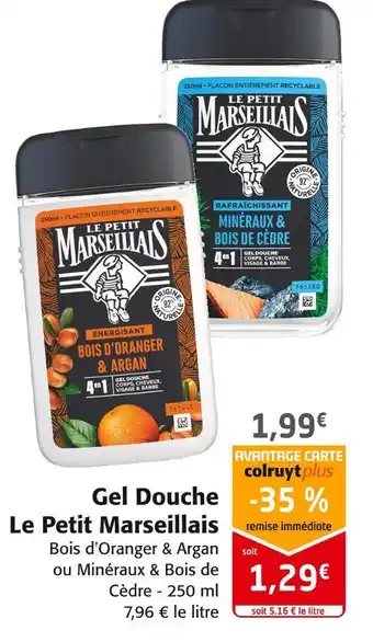 Colruyt Le petit marseillais gel douche offre