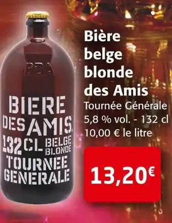 Colruyt Bière belge blonde des amis offre