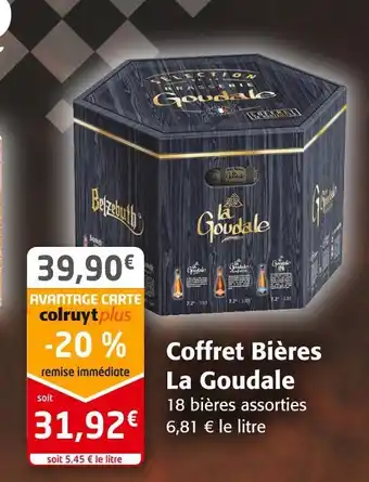 Colruyt La goudale coffret bières offre