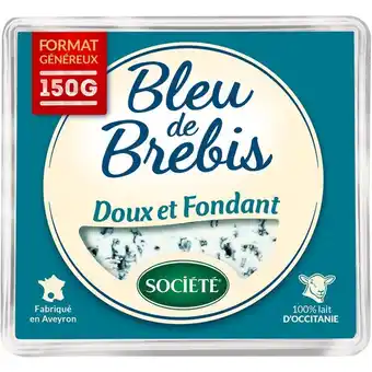 Carrefour Market Société bleu de brebis format généreux offre