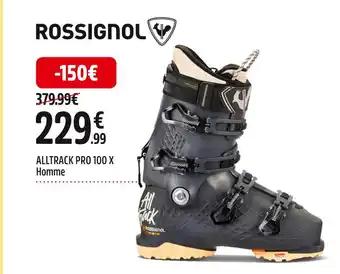 Intersport Rossignol alltrack pro 100 x homme offre