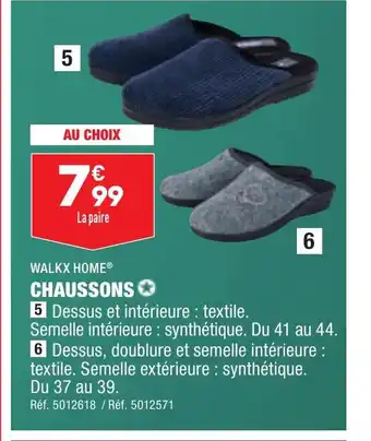 ALDI CHAUSSONS offre