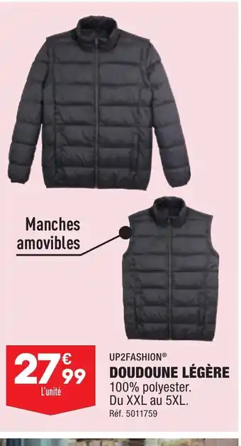 ALDI DOUDOUNE LÉGÈRE offre